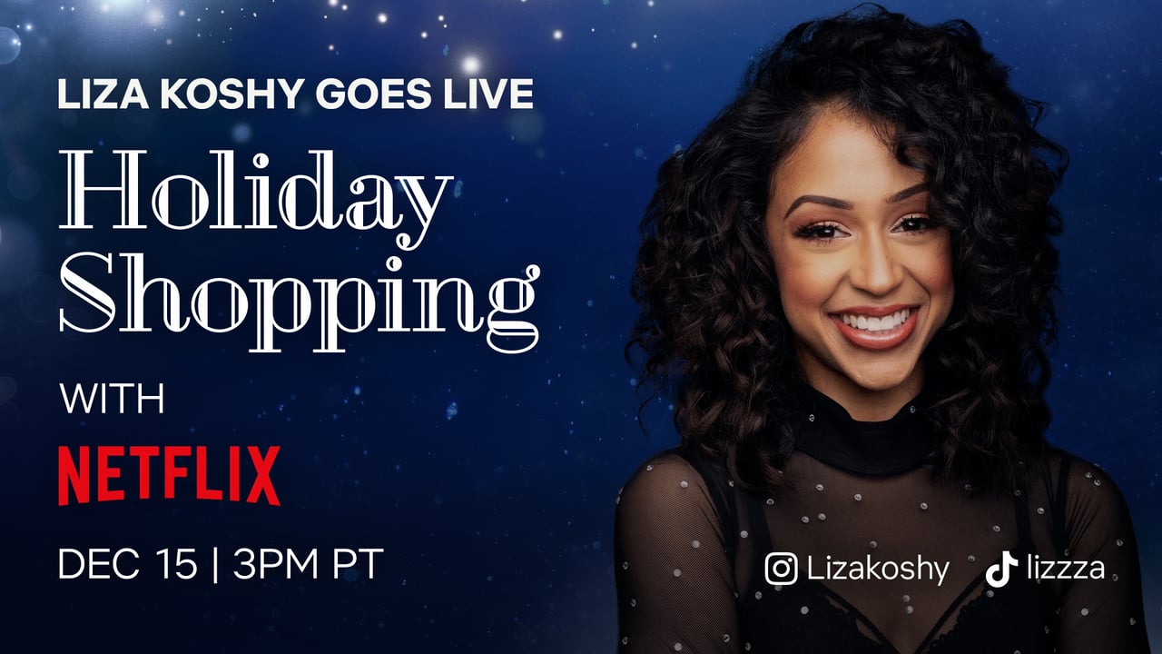 Liza Koshy Goes Holiday Shopping with Netflix